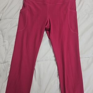 Old Navy Hot Pink High-Rise Active Leggings